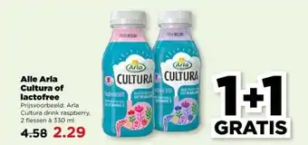 PLUS Alle Arla Cultura of lactofree aanbieding