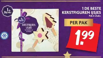 Dekamarkt 1 de Beste Kerstfiguren IJSJes aanbieding