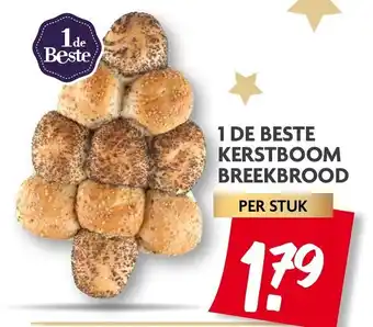 Dekamarkt 1 de Beste Kerstboom Breekbrood aanbieding