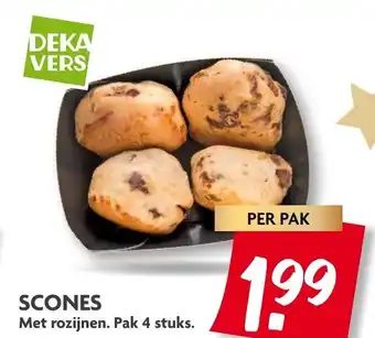 Dekamarkt Scones aanbieding