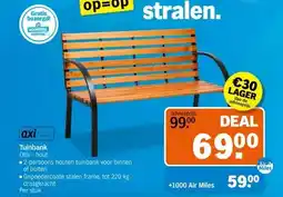 Albert Heijn Tuinbank Otis hout aanbieding
