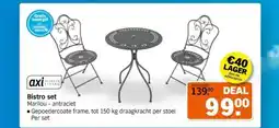Albert Heijn axi LIVING Bistro set aanbieding