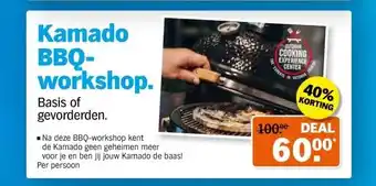 Albert Heijn Kamado BBQ- workshop aanbieding