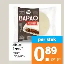 Albert Heijn Alle AH Bapao* aanbieding