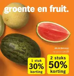 Albert Heijn Alle AH Meloenen aanbieding