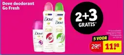 Kruidvat Dove deodorant Go Fresh aanbieding