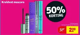 Kruidvat Kruidvat mascara aanbieding