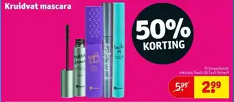 Kruidvat Kruidvat mascara aanbieding