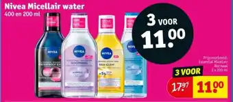 Kruidvat Nivea Micellair water aanbieding