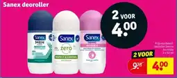 Kruidvat Sanex deoroller aanbieding