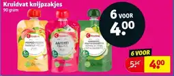 Kruidvat Kruidvat knijpzakjes aanbieding