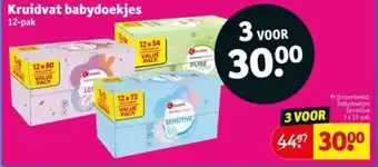 Kruidvat Kruidvat babydoekjes aanbieding