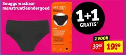 Kruidvat Snuggs wasbaar menstruatieondergoed aanbieding