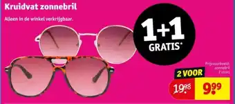 Kruidvat Kruidvat zonnebril aanbieding