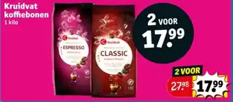 Kruidvat Kruidvat koffiebonen aanbieding