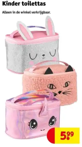 Kruidvat Kinder toilettas aanbieding
