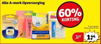 Kruidvat Alle A-merk lipverzorging aanbieding