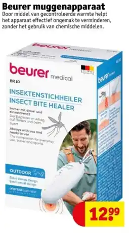 Kruidvat Beurer muggenapparaat aanbieding