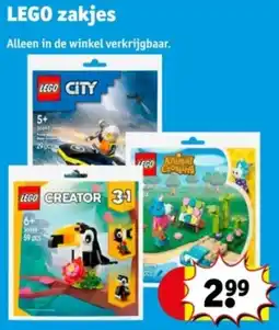 Kruidvat LEGO zakjes aanbieding