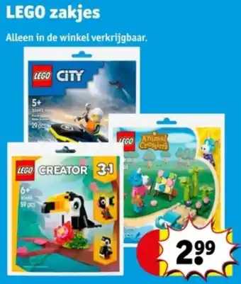 Kruidvat LEGO zakjes aanbieding