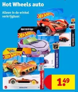 Kruidvat Hot Wheels auto aanbieding