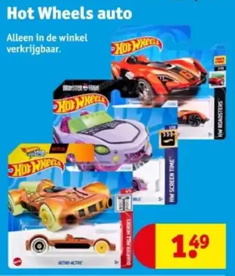 Kruidvat Hot Wheels auto aanbieding