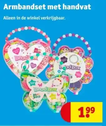 Kruidvat Armbandset met handvat aanbieding