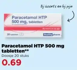 PLUS Paracetamol HTP 500 mg tabletten aanbieding
