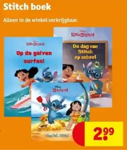 Kruidvat Stitch boek aanbieding