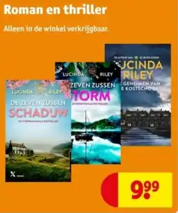 Kruidvat Roman en thriller aanbieding
