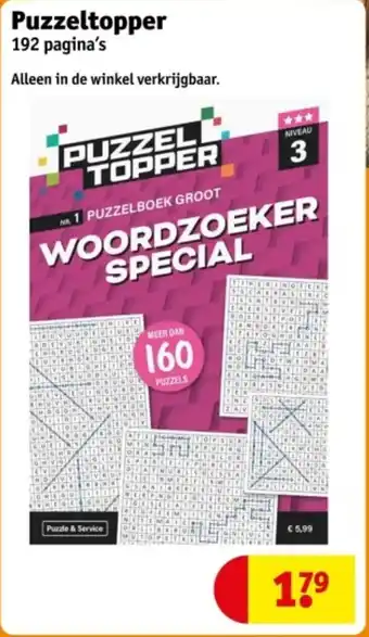 Kruidvat Puzzeltopper aanbieding