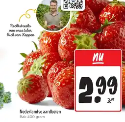 Jumbo Nederlandse aardbeien aanbieding