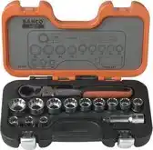 Conrad Bahco S140T Dopsleutelset 14-delig aanbieding