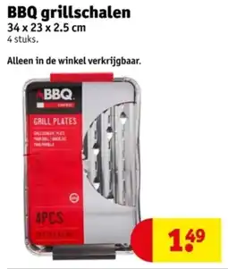 Kruidvat BBQ grillschalen aanbieding