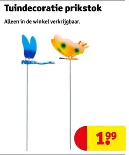 Kruidvat Tuindecoratie prikstok aanbieding