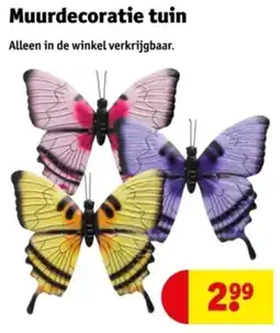 Kruidvat Muurdecoratie tuin aanbieding
