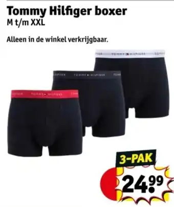 Kruidvat Tommy Hilfiger boxer aanbieding