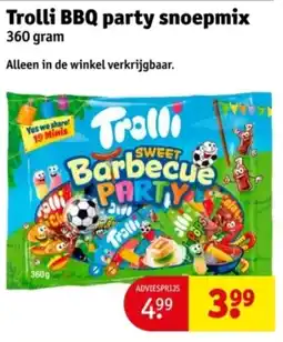 Kruidvat Trolli BBQ party snoepmix aanbieding