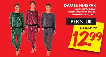 Dekamarkt Dames Huispak aanbieding