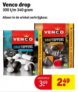 Kruidvat Venco drop aanbieding