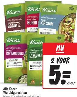 Jumbo Alle Knorr Wereldgerecht aanbieding