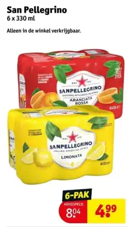 Kruidvat San Pellegrino aanbieding