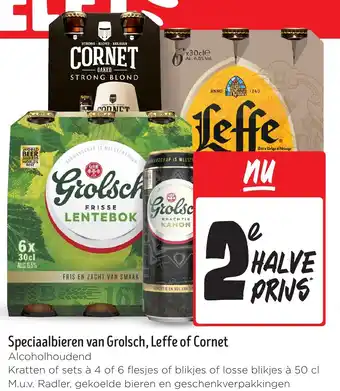 Jumbo Speciaalbieren van Grolsch, Leffe of Cornet aanbieding