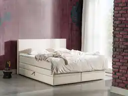TotaalBED Opbergboxspring Dortmund met klep aanbieding