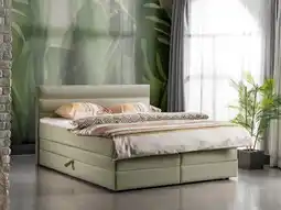 TotaalBED Opbergboxspring Berlijn met klep aanbieding