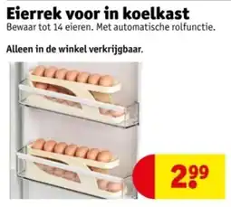 Kruidvat Eierrek voor in koelkast aanbieding