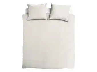 TotaalBED Dekbedovertrek Noa Ivory | aanbieding