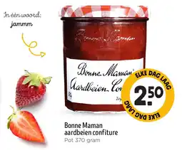 Jumbo Bonne Maman aardbeien confiture aanbieding