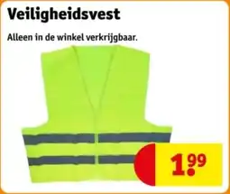 Kruidvat Veiligheidsvest aanbieding