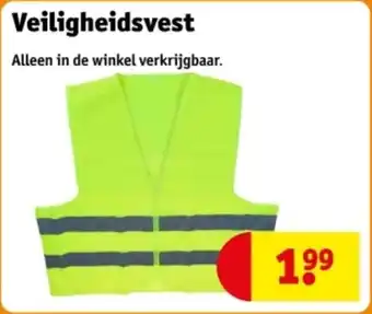 Kruidvat Veiligheidsvest aanbieding
